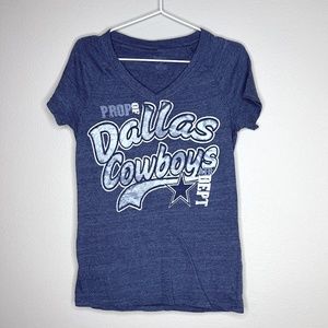 📍Dallas Cowboys V neck print shirt